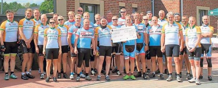Radsportler unterstützen Spendentour